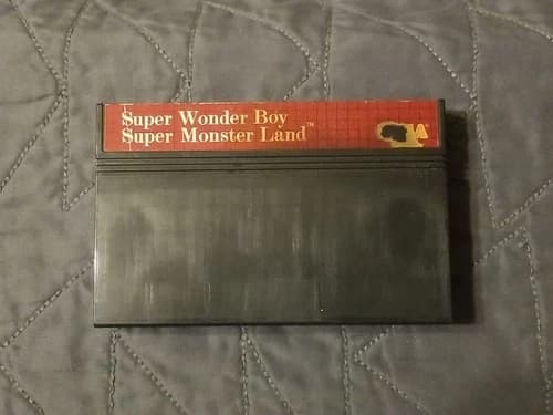 Super Wonder Boy in Super Monster Land Sega Master System 1988 SMS Cart Only