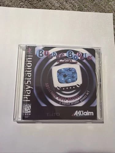 Bubble Bobble: Rainbow Islands Sony PlayStation 1 Complete Tested "RARE"