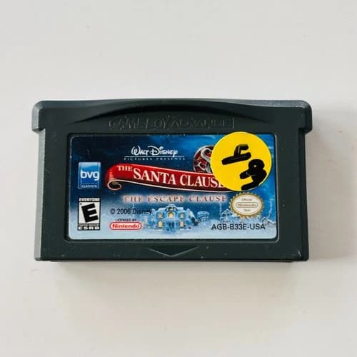 THE SANTA CLAUSE 3: THE ESCAPE CLAUSE NINTENDO GAMEBOY ADVANCE SP GBA