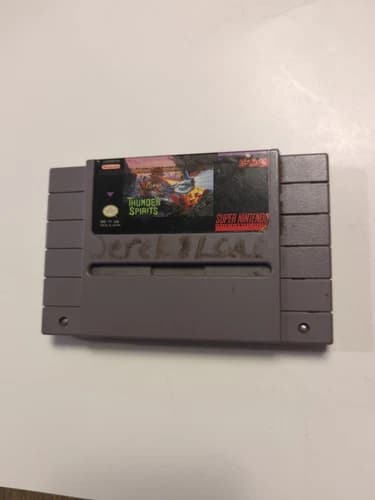 Thunder Spirits, SNES Game Cartridge Only, Super Nintendo, Free Shipping