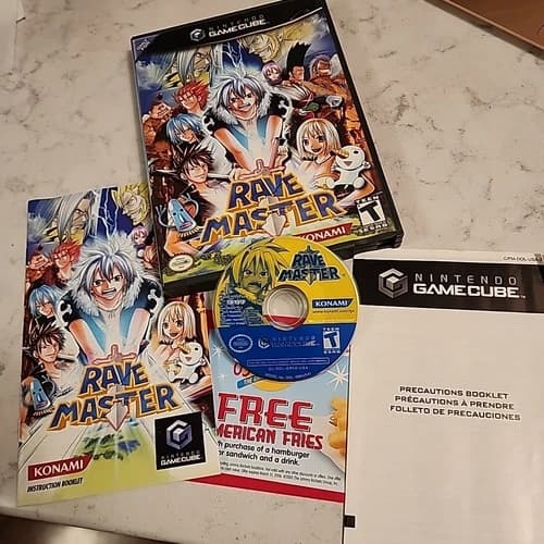 Rave Master (No Scratches) for Nintendo GameCube Complete CIB - Tested