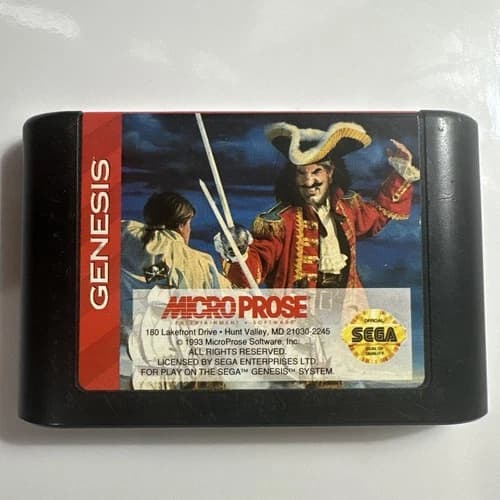 Pirates Gold (Sega Genesis, 1993) Cartridge Only - Tested