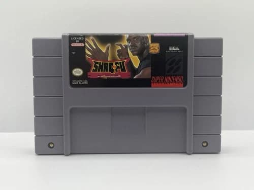 Shaq-Fu SNES (Super Nintendo Entertainment System, 1994) Cart Only