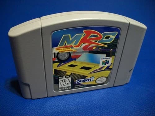 Nintendo 64 ~ MRC Multi Racing Championship ~ Authentic ~ Tested ~ Works Great!