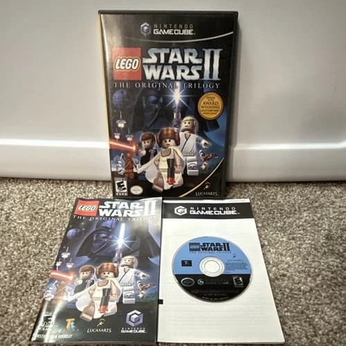 LEGO Star Wars II: The Original Trilogy (GameCube) LucasArts Complete w/ Manual