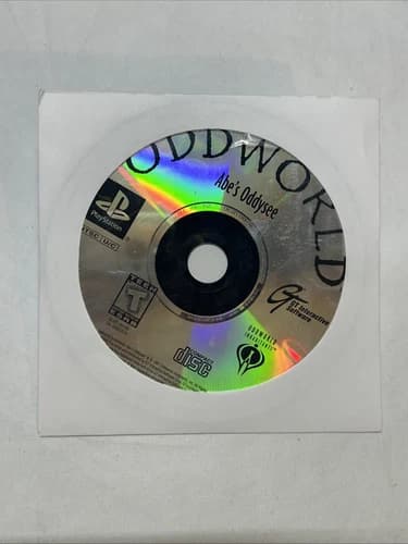 Oddworld: Abe's Oddysee (Sony PlayStation 1, 1997) PS1 Disc Only TESTED!