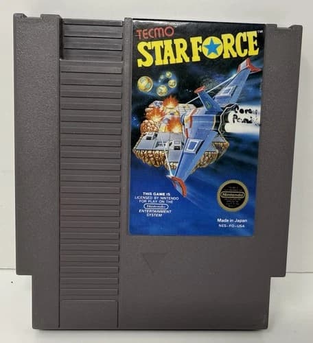 Star Force (Nintendo Entertainment System NES) Tested & Working Authentic