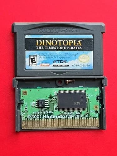 Dinotopia: The Timestone Pirates Game Boy Advance Nintendo GBA Authentic Dinos