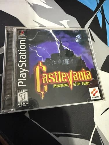 Castlevania: Symphony of the Night (PlayStation 1, PS1, 1997) - Black Label