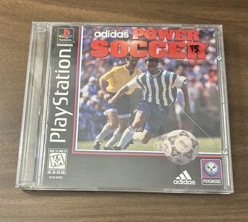 Adidas Power Soccer for Playstation 1 PS1 Video Game