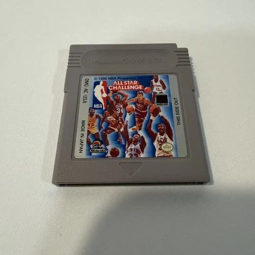 NBA All Star Challenge Nintendo Game Boy Cartridge Basketball Sports Video Game