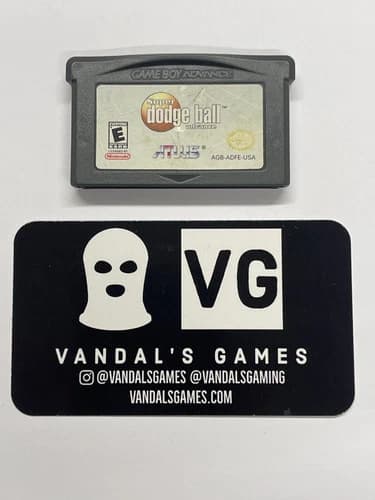 GBA - Super Dodge Ball Advance Nintendo Gameboy Advance Cart Only #111