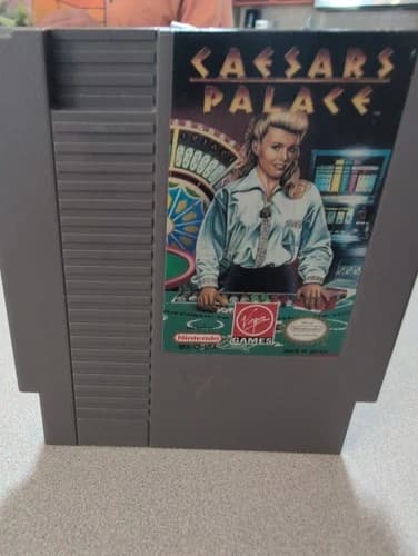 Nintendo Entertainment System NES Caesar's Palace Tested Combine Ship