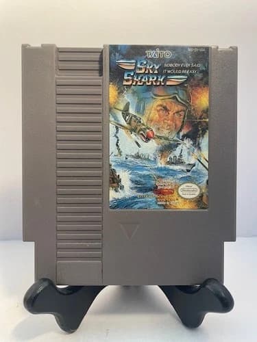 Sky Shark (Nintendo NES) Authentic Cleaned Tested