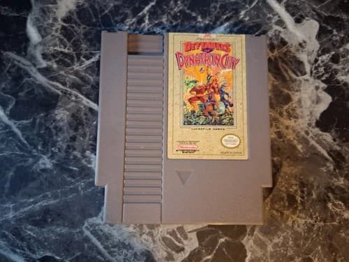 Defenders of Dynatron City Nintendo NES Authentic Tested Contacts Cleaned