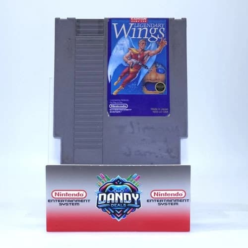 Legendary Wings Authentic, Tested - NES