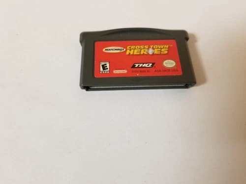 Matchbox Cross Town Heroes Nintendo Game Boy Advance GBA CART ONLY
