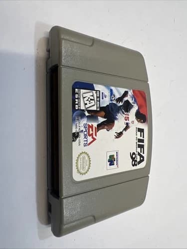Fifa 98 Road to World Cup (Nintendo N64) EA Sports Soccer Football Tested Works