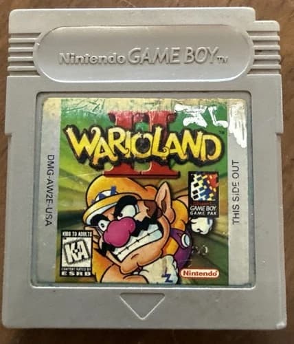Wario Land II Nintendo Game Boy Cartridge Only Loose Tested Authentic 1998