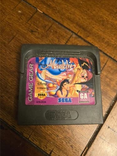 Disney's Aladdin - Sega Game Gear - Game Cart Only - VG02