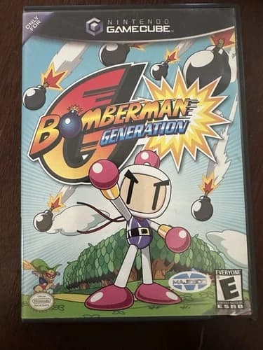 Bomberman Generation (Nintendo GameCube, 2002) Complete Tested Working CIB