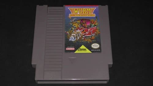 Wurm: Journey to the Center of the Earth Cart NES Nintendo
