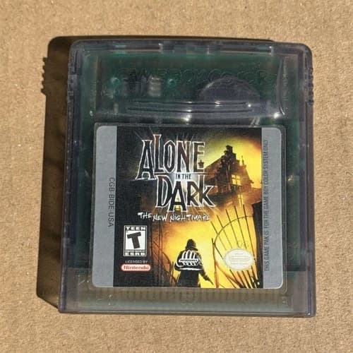 Alone in the Dark: The New Nightmare Game Boy Color Survival Horror