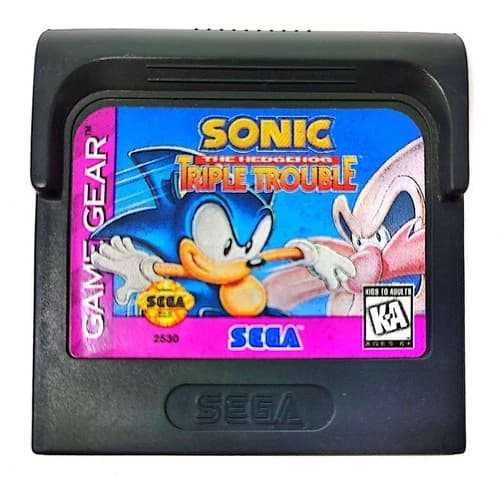 Sonic the Hedgehog Triple Trouble Sega Game Gear Cartridge Only