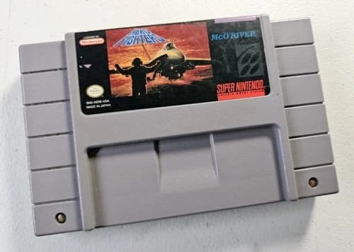 Aero Fighters Super Nintendo Entertainment System 1994 SNES RARE Tested US NTSC