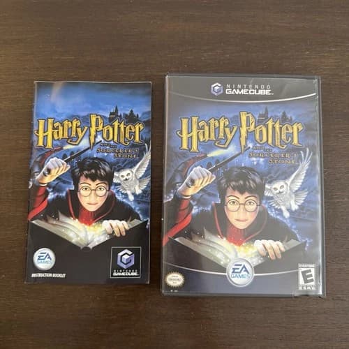 Harry Potter And The Sorcerer's Stone Nintendo Gamecube CIB TESTED & WORKING
