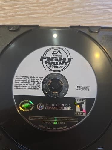 Fight Night Round 2 Nintendo GameCube 2005 Disc Only *TESTED*