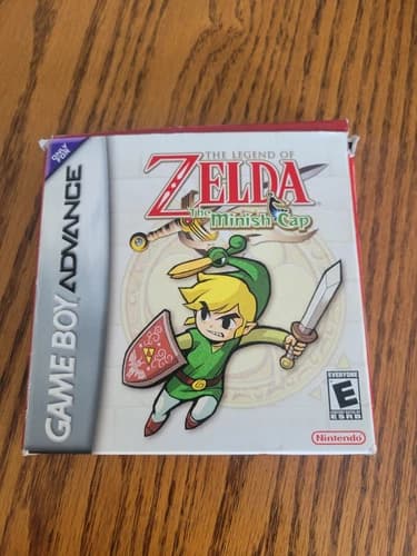 Legend of Zelda: The Minish Cap (Game Boy Advance, 2005) Complete In Box