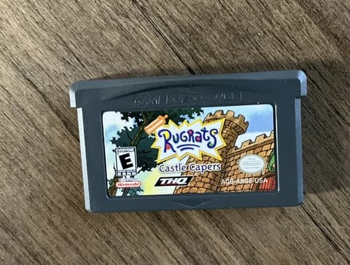 Rugrats Castle Capers (Game Boy Advance) GBA Authentic Tested
