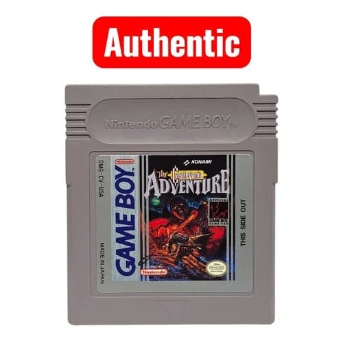 Castlevania Adventure (Nintendo Game Boy, 1989) Authentic Tested L21