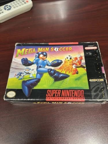 Mega Man Soccer (Super Nintendo SNES) Works Complete