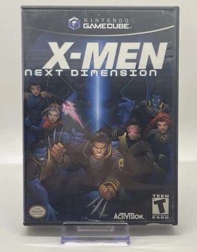 X-Men: Next Dimension (Nintendo GameCube, 2002) Complete With Manual