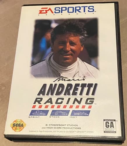 Mario Andretti Racing (Sega Genesis, 1994)