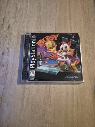 Bubsy 3D PlayStation 1 PS1 Complete CIB