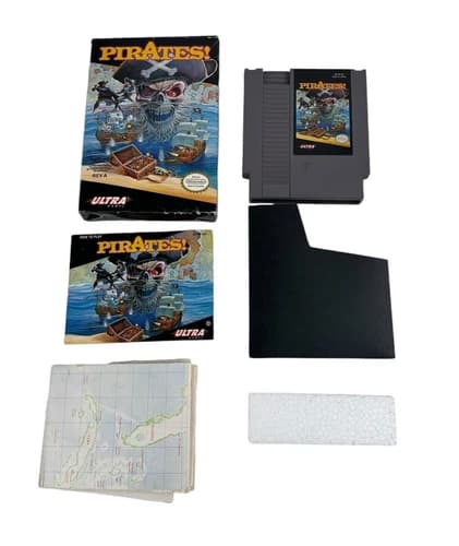Pirates! (Nintendo Entertainment System NES) - CIB - Complete Tested