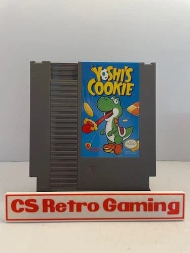 Yoshis Cookie (Nintendo NES) Authentic Cleaned Tested Working