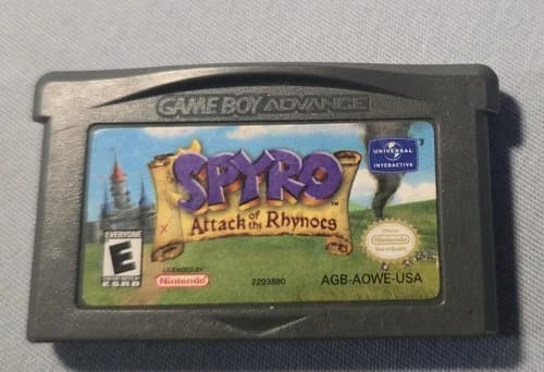 Spyro: Attack of the Rhynocs Game Boy Advance GBA 2003 Cartridge Only