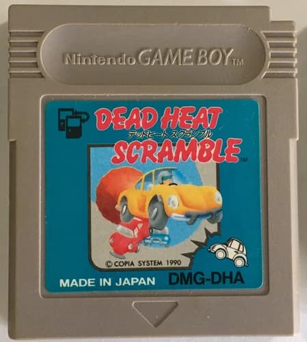 Dead Heat Scramble GB (Nintendo GameBoy, 1990) Game Cartridge Only