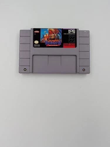 Genghis Khan II: Clan of the Gray Wolf (SNES; CART ONLY)