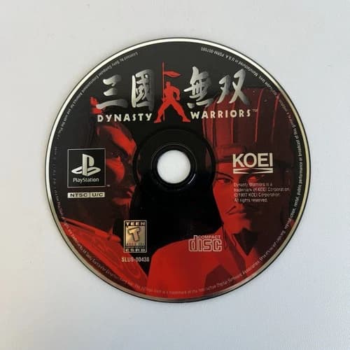 Dynasty Warriors (Sony PlayStation 1, 1997) PS1