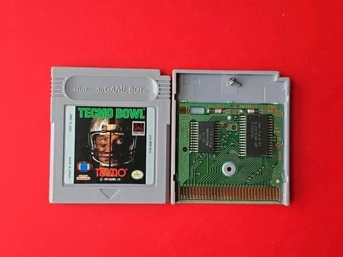 Tecmo Bowl Game Boy Nintendo GB Original Vintage Football Bo Jackson Authentic