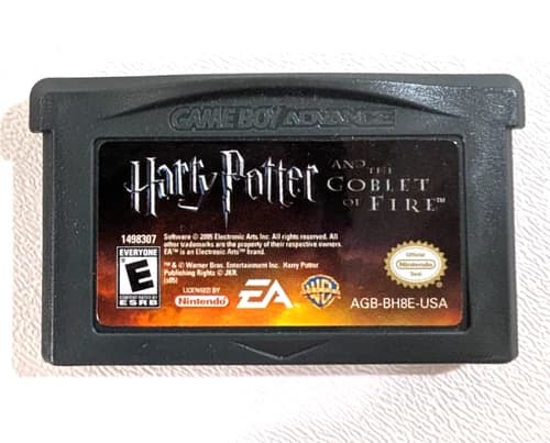 Harry Potter and the Goblet of Fire (Nintendo Game Boy Advance GBA, 2005) Game
