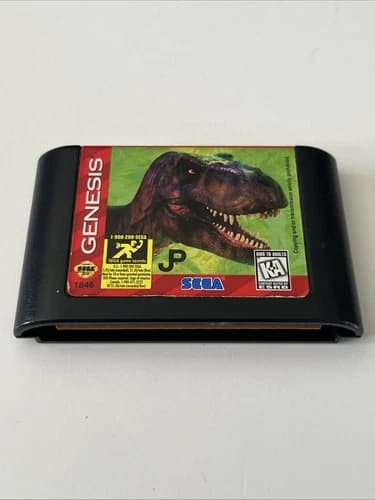 The Lost World: Jurassic Park (Sega Genesis, 1997) Authentic Cart Only