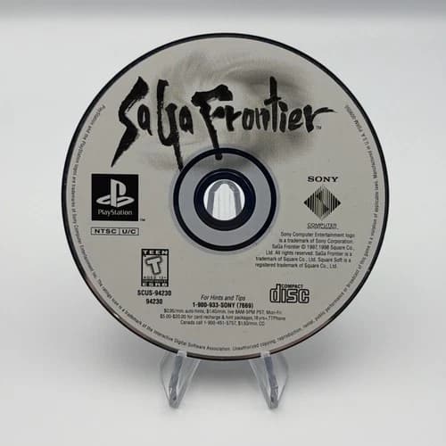 Saga Frontier Sony Playstation PS1 Video Game Disc Only Tested Working RPG