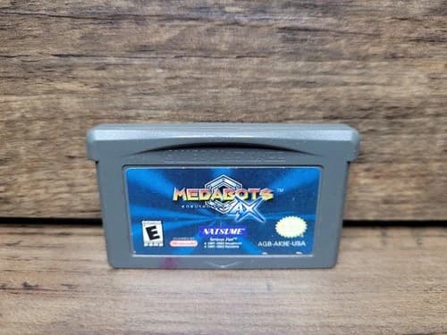 Medabots AX: Rokusho Ver. (Nintendo Game Boy Advance, 2002) GBA Authentic Tested