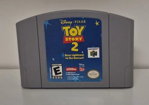 Toy Story 2: Buzz Lightyear to the Rescue (Nintendo 64 N64, 1999) Authentic